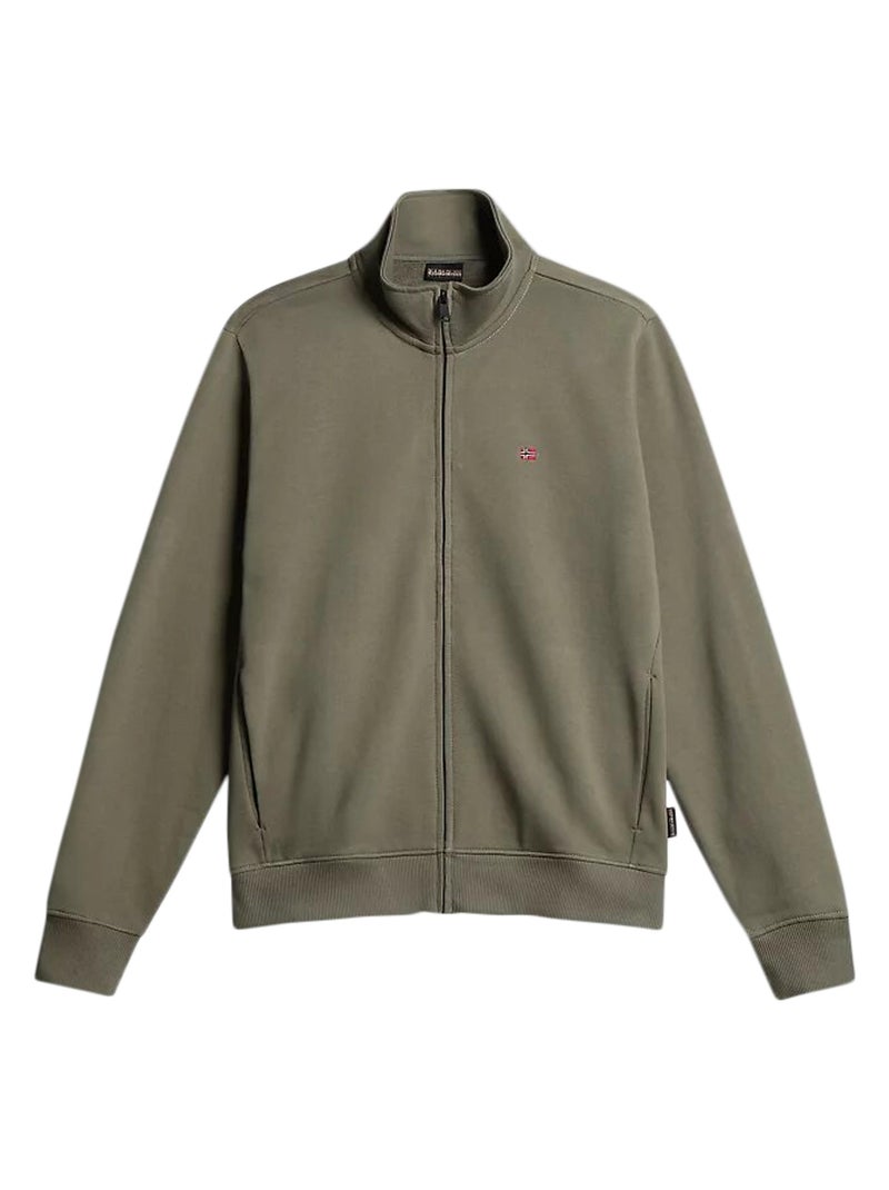Sweat Zippé Napapijri Bali H Sum Vert - Kiabi