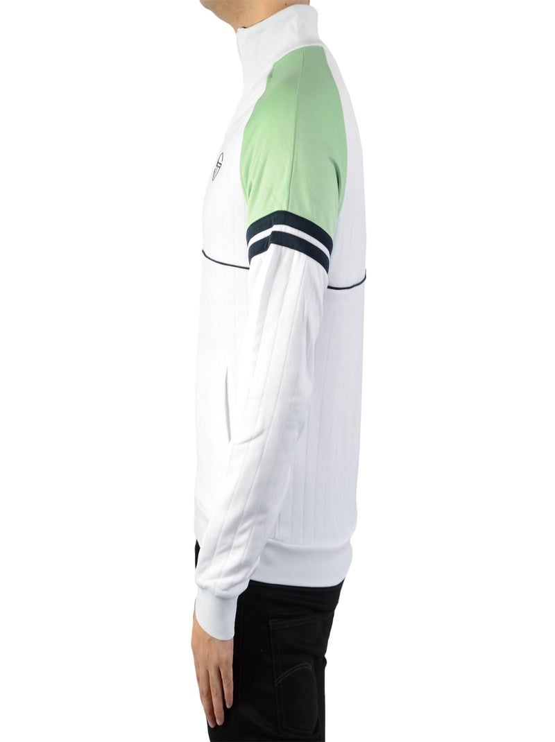 Sweat Zippé Sergio Tacchini Star Tracktop Blanc - Kiabi