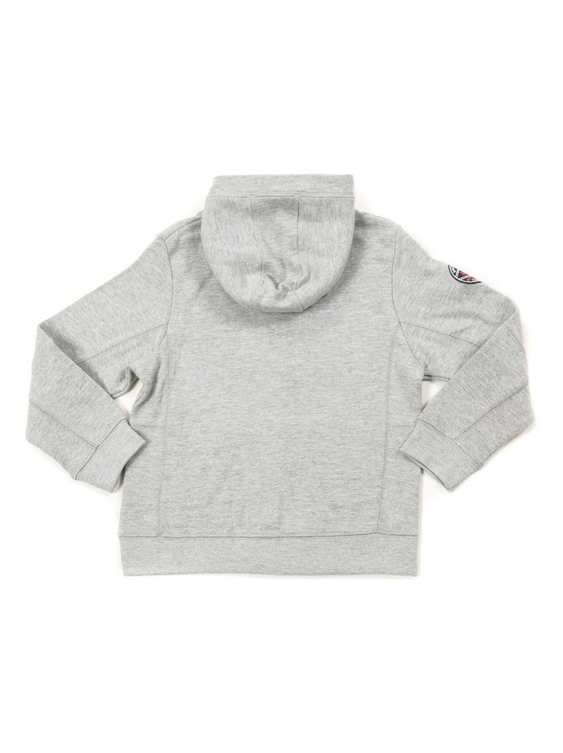 SWEAT ZIPPE WYLEN BOY Gris - Kiabi