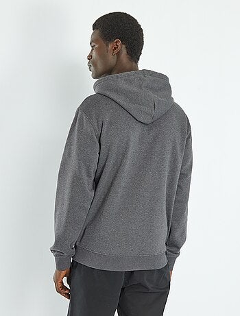 Sweat a capuche zippé Bauer Fleece Vapor Grey Senior