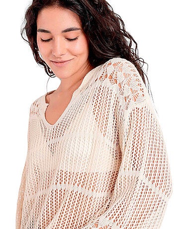 Sweater manches longues Crochet