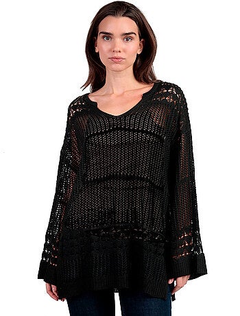 Sweater manches longues Crochet