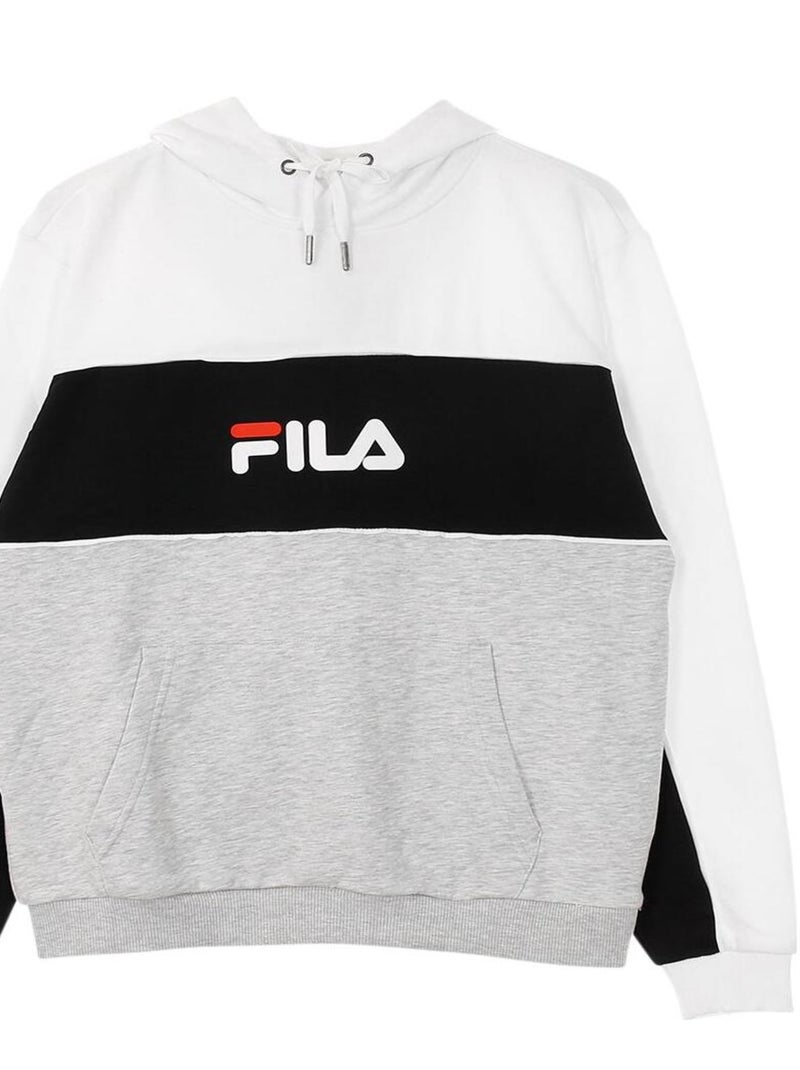 Sweats 'Fila' 'Analu Blocked Hoody' Gris - Kiabi