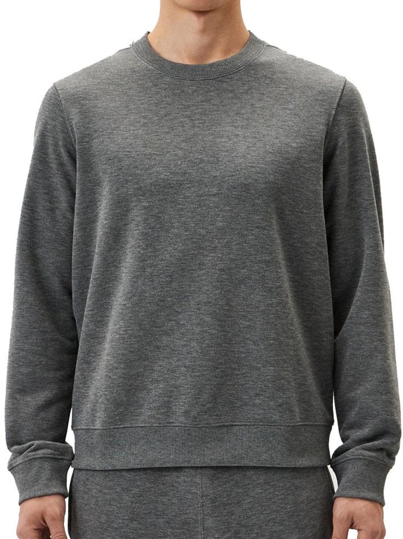 Sweats homme calvin klein jeans pw - pullover Gris Argenté - Kiabi
