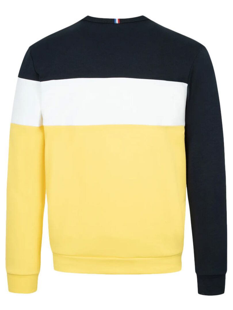 sweat le coq sportif homme jaune