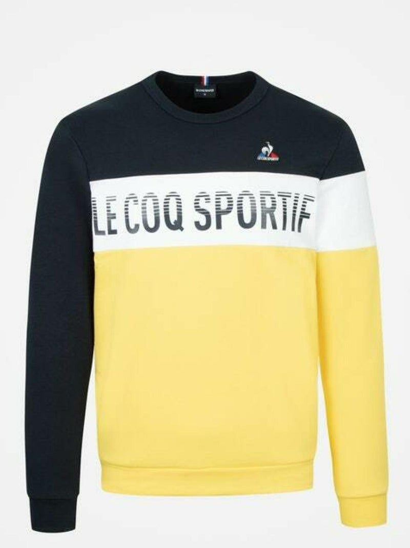 Sweats 'Le Coq Sportif' 'Saison 2 Crew Sweat N°1' Jaune - Kiabi