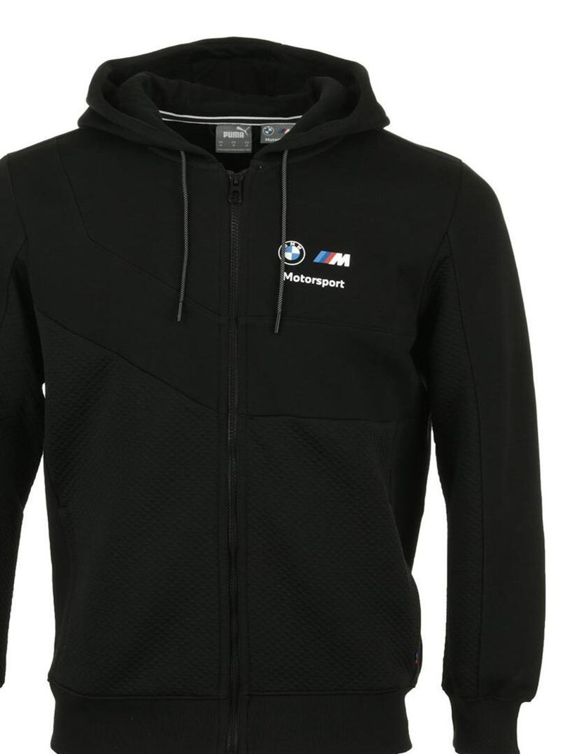 Sweats 'Puma' 'Fd Bmw Mms Hdd Swtjkt' Noir - Kiabi