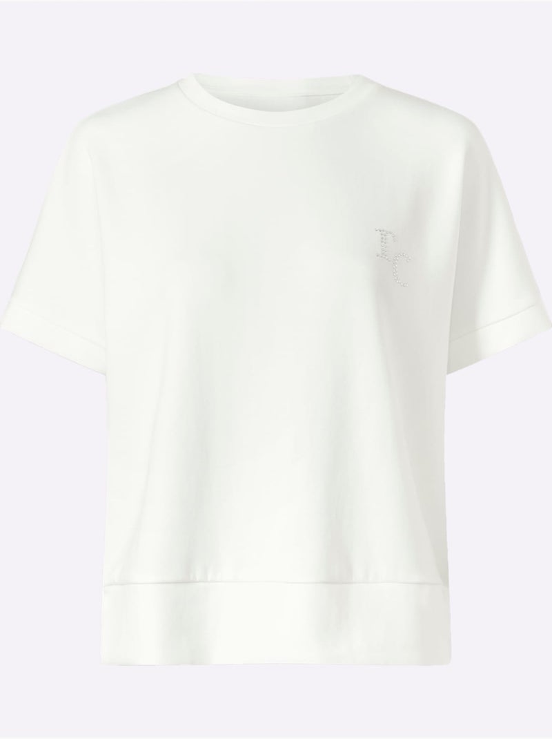 Sweatshirt - Taille Standard - Helline Ecru - Kiabi