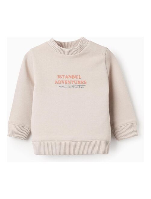 Sweatshirt 100% coton, avec impression ISTANBUL - Kiabi