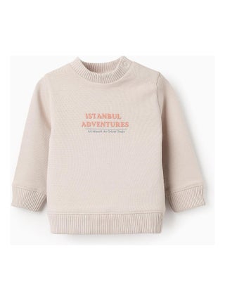 Sweatshirt 100% coton, avec impression ISTANBUL