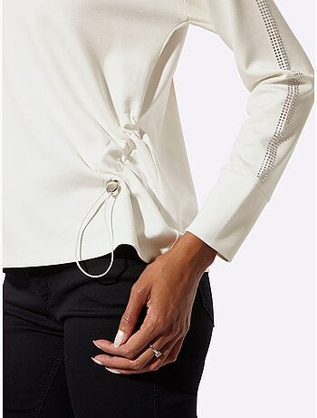 Sweatshirt 2 coloris - taille standard - helline