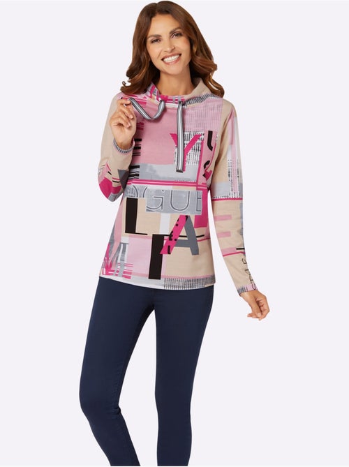 Sweatshirt 50% Coton - Taille Standard - Witt - Kiabi