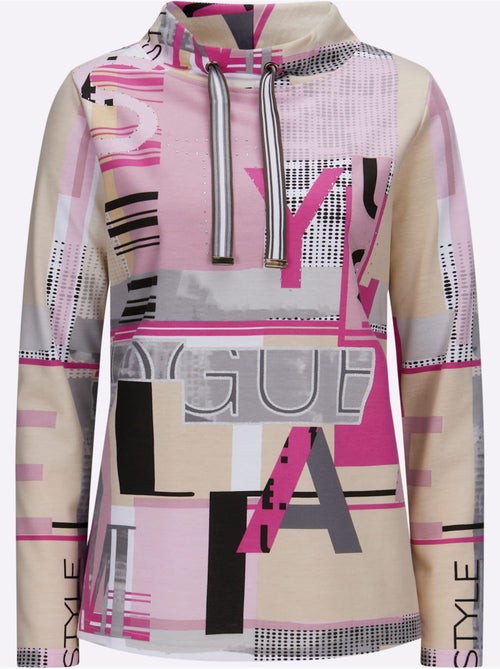 Sweatshirt 50% Coton - Taille Standard - Witt - Kiabi