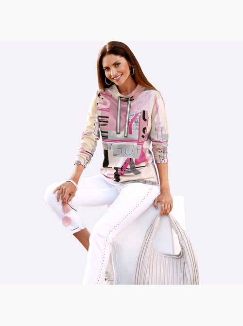 Sweatshirt 50% Coton - Taille Standard - Witt - Kiabi