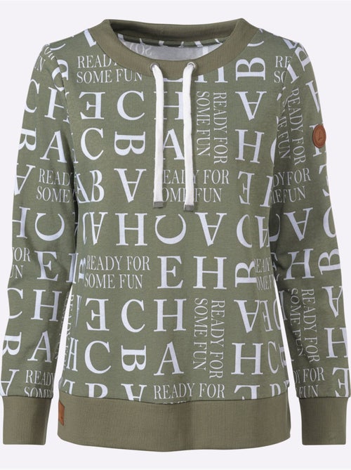 Sweatshirt 50% Coton - Taille Standard - Witt - Kiabi