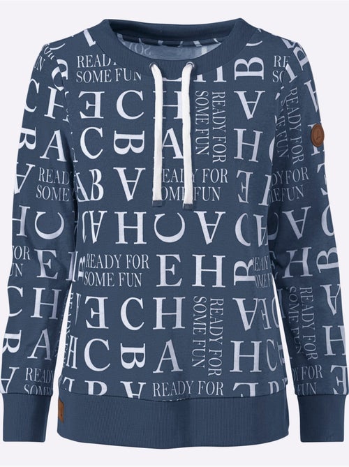 Sweatshirt 50% Coton - Taille Standard - Witt - Kiabi Sweatshirt 50% Coton - Taille Standard - Witt - Kiabi