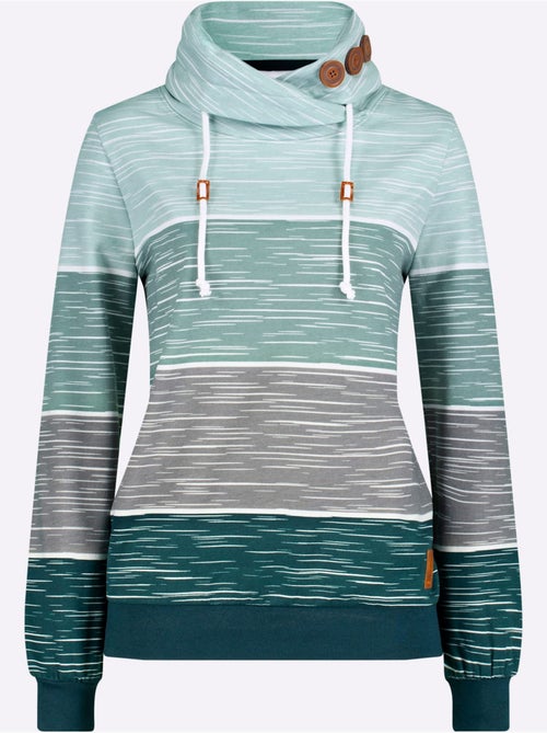 Sweatshirt 50% coton - taille standard - witt - Kiabi Sweatshirt 50% coton - taille standard - witt - Kiabi