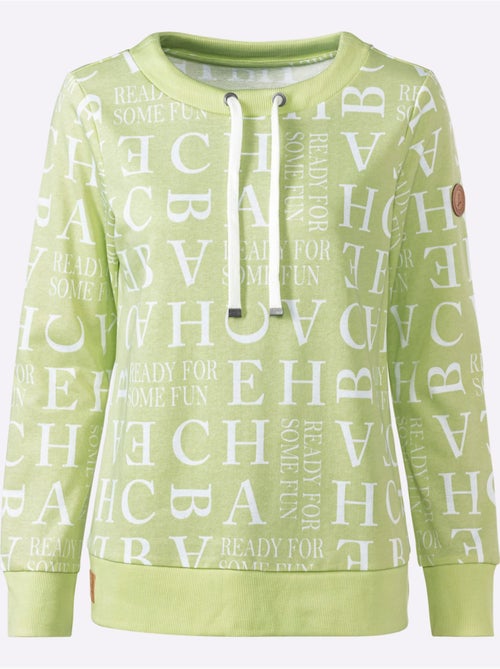 Sweatshirt 50% Coton - Taille Standard - Witt - Kiabi