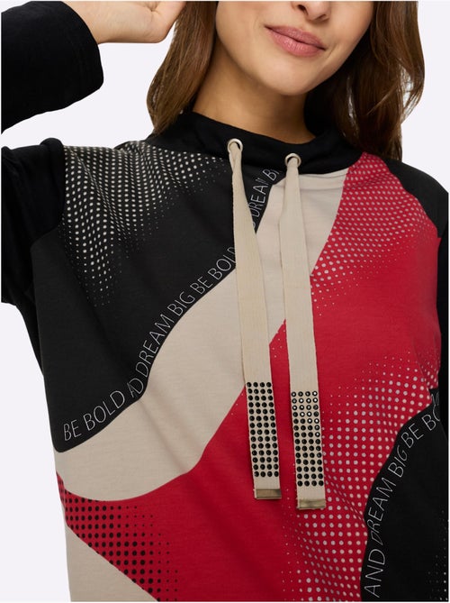 Sweatshirt 50% Coton - Taille Standard - Witt - Kiabi