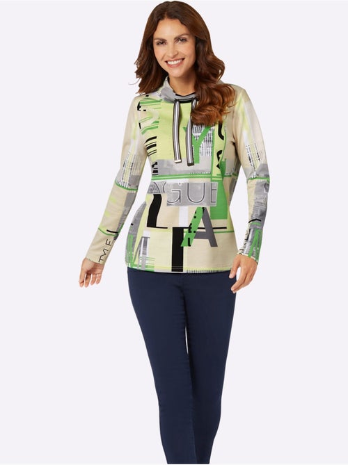 Sweatshirt 50% Coton - Taille Standard - Witt - Kiabi