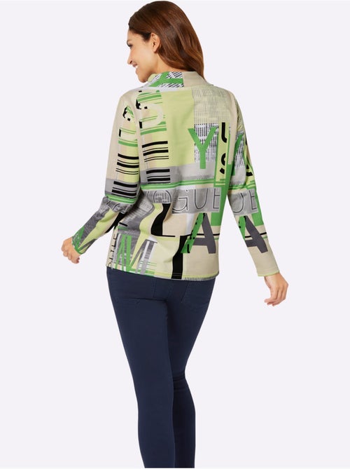 Sweatshirt 50% Coton - Taille Standard - Witt - Kiabi