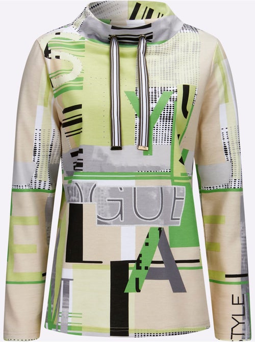 Sweatshirt 50% Coton - Taille Standard - Witt - Kiabi
