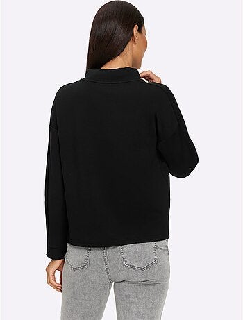 Sweatshirt 50% modal - taille standard - helline