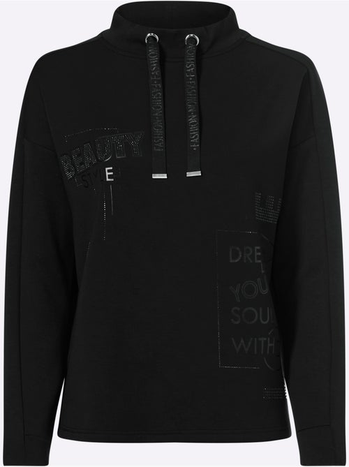 Sweatshirt 50% Modal - Taille Standard - Helline - Kiabi
