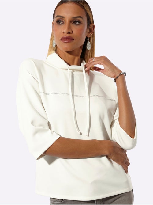 Sweatshirt 50% Modal (tencel) - Taille Standard - Helline - Kiabi Sweatshirt 50% Modal (tencel) - Taille Standard - Helline - Kiabi