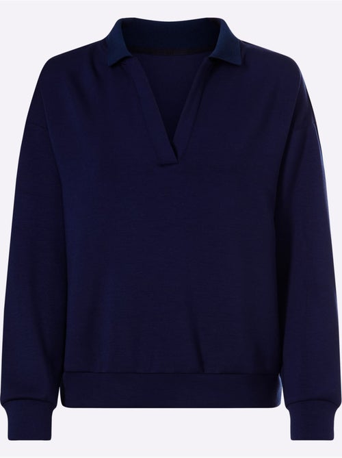 Sweatshirt 55% Viscose - Taille Standard - Helline - Kiabi Sweatshirt 55% Viscose - Taille Standard - Helline - Kiabi