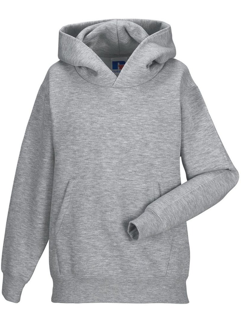Sweatshirt à capuche - jerzees schoolwear Gris clair - Kiabi