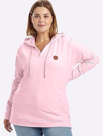 Sweatshirt à Capuche - Taille Standard - Sheego
