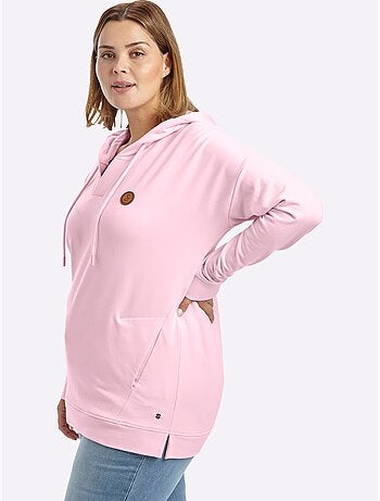Sweatshirt à Capuche - Taille Standard - Sheego