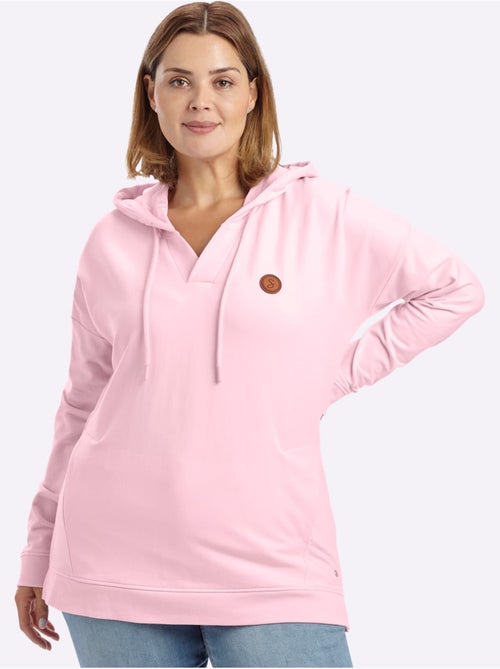 Sweatshirt à Capuche - Taille Standard - Sheego - Kiabi