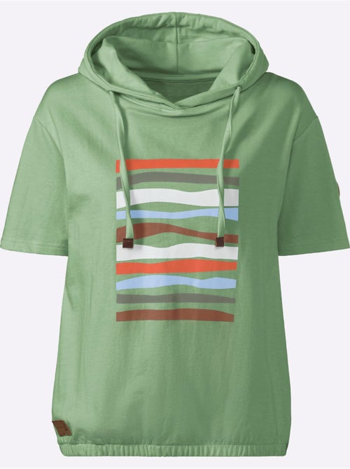 Sweatshirt à Capuche 50% Coton - Taille Standard - Witt - Kiabi