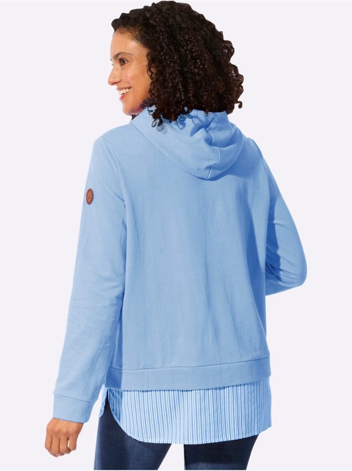 Sweatshirt à Capuche 50% Coton - Taille Standard - Witt - Kiabi Sweatshirt à Capuche 50% Coton - Taille Standard - Witt - Kiabi