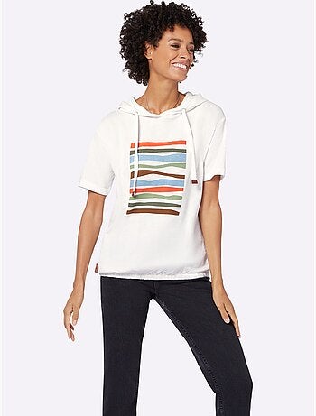 Sweatshirt à Capuche 50% Coton - Taille Standard - Witt