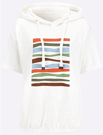 Sweatshirt à Capuche 50% Coton - Taille Standard - Witt
