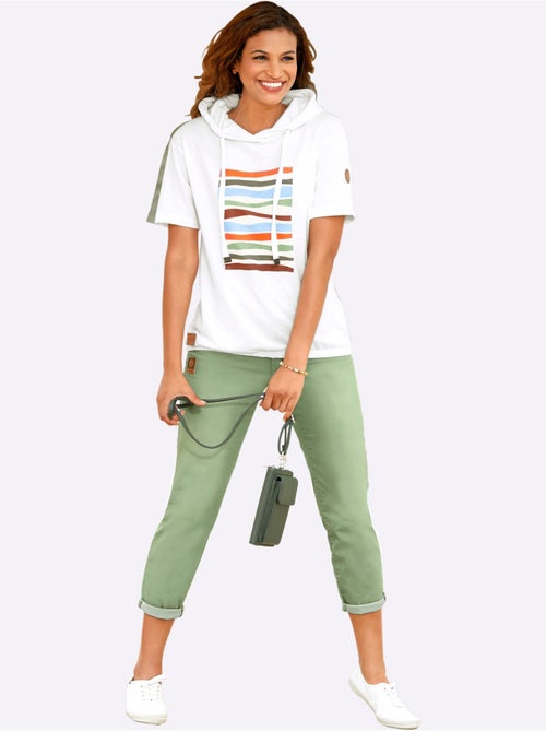 Sweatshirt à Capuche 50% Coton - Taille Standard - Witt - Kiabi