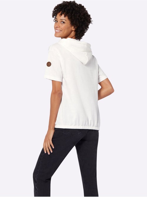 Sweatshirt à Capuche 50% Coton - Taille Standard - Witt - Kiabi