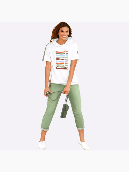 Sweatshirt à Capuche 50% Coton - Taille Standard - Witt - Kiabi