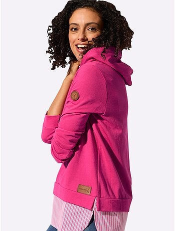 Sweatshirt à capuche 50% coton - taille standard - witt