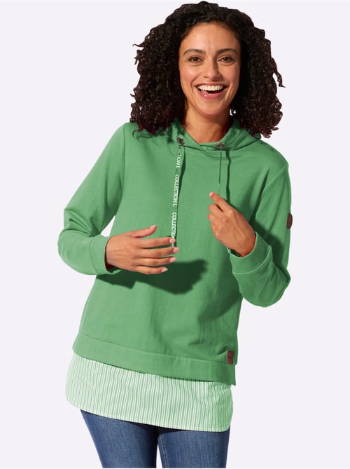 Sweatshirt à Capuche 50% Coton - Taille Standard - Witt - Kiabi