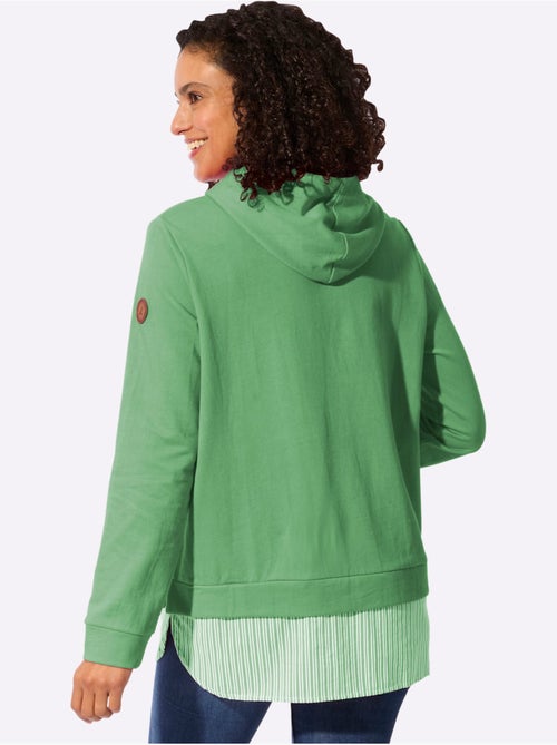Sweatshirt à Capuche 50% Coton - Taille Standard - Witt - Kiabi
