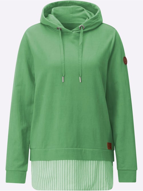 Sweatshirt à Capuche 50% Coton - Taille Standard - Witt - Kiabi