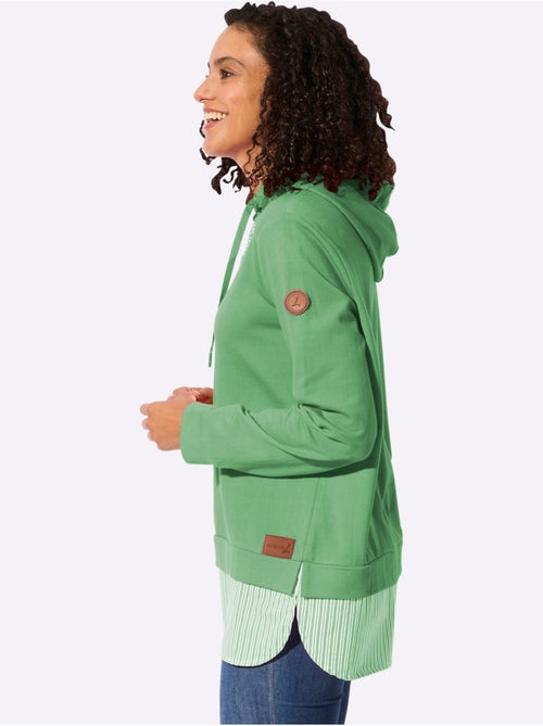 Sweatshirt à Capuche 50% Coton - Taille Standard - Witt - Kiabi