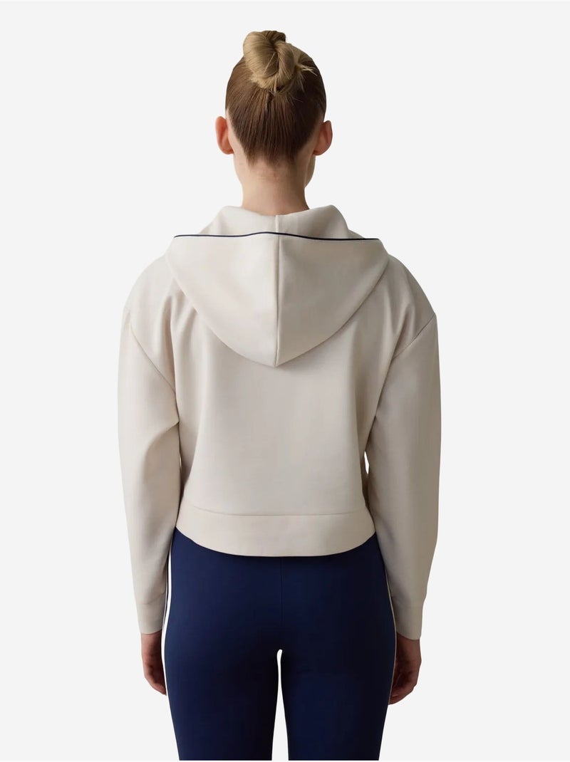 Sweatshirt à capuche en modal penti Beige argile - Kiabi
