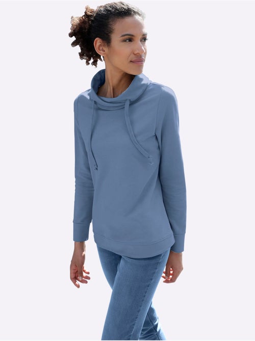 Sweatshirt à capuche en molleton avec cordon et manches longues - taille standard - witt - Kiabi Sweatshirt à capuche en molleton avec cordon et manches longues - taille standard - witt - Kiabi