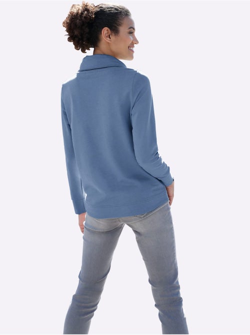 Sweatshirt à capuche en molleton avec cordon et manches longues - taille standard - witt - Kiabi Sweatshirt à capuche en molleton avec cordon et manches longues - taille standard - witt - Kiabi