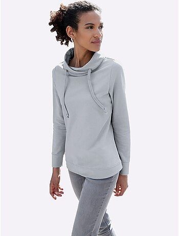 Sweatshirt à capuche en molleton avec cordon et manches longues - taille standard - witt